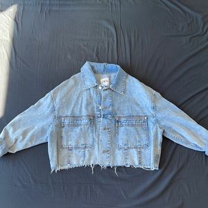Crop Jean jacket